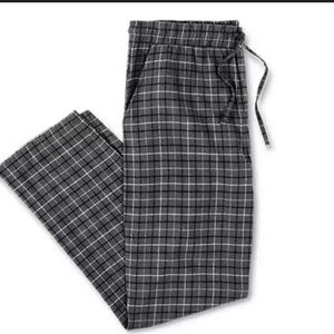 Royal class men’s sleep/lounge pants size large, gray flannel NWT